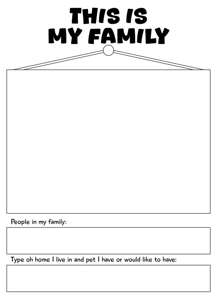 A child proudly showing a completed writing exercise to their parent